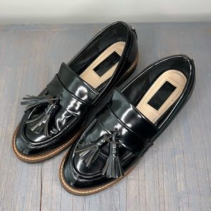 Pier 4 Black Patent Loafers